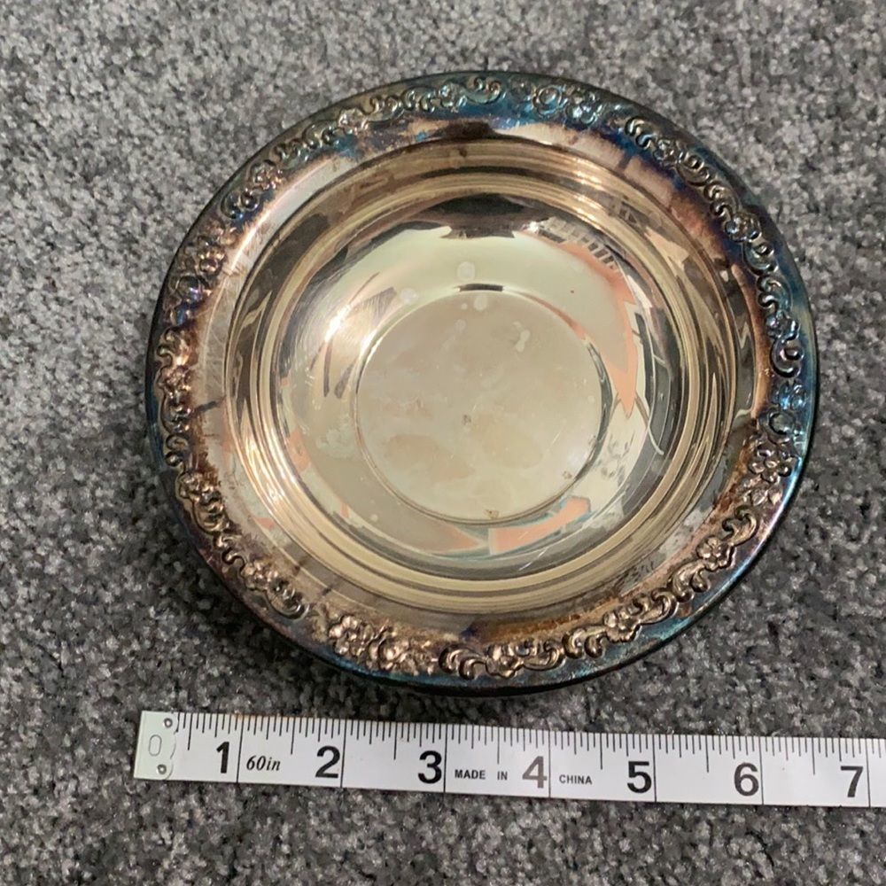 Silver Plate Bowl Dish